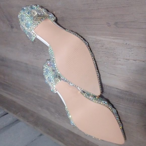 Crystal Queen Rhinestone Heels - Picture 5 of 8